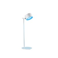 Stolní lampy dekorační - FAN LEDT-TESLA-BCO Stolní lampa LUMETTO dobíjecí LED TESLA bílá, magnetická hlava 4 W 186 lm RGB+CCT - FANEUROPE