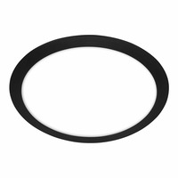 Kruhová - BRI 3766015 LED stropní svítidlo, 31 cm, 12W, 1250lm, černá - BRILONER