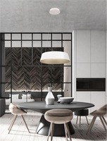 Kruhová - NV 9345655 Závěsné svítidlo ALBA bílý hliník šampaň a zlatá LED 40W 230V 3000K IP20 stmívatelné - NOVA LUCE