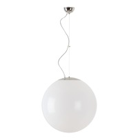 Koule - OS ISI64243 ISIS L4 PM závěsné plastové svítidlo nerez / bílá IP40 3000 K 41W LED - OSMONT