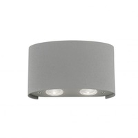 Nástěnná - PN 9487-21 CARLO LED nástěnné svítidlo, venkovní osvětlení, stříbrná 3000K - PAUL NEUHAUS