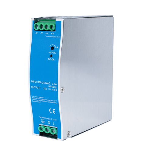 Napájecí zdroj Din rail - Napájecí zdroj DIN RAIL 120W 12V/10A - foto 1