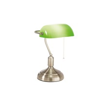 Stolní lampy dekorační - FAN I-MARSHALL-L-VDE Stolní lampa Marshall, zelená, 1 x E27, 26 x 18 x 40 cm - FANEUROPE