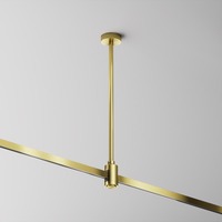 Lištové Magnetic Maytoni Flarity - M TRA158C-B1-BS Stropní upevnění pro magnetickou lištu 24V 300 mm mosaz hliník Flarity - MAYTONI