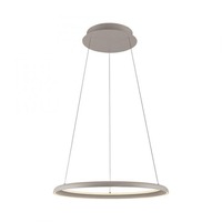 Kruhová - LD 15570-39 Kolekce Schöner Wohnen LED závěsné svítidlo QUILLO, písková barva, stmívatelné, paměťová funkce, SimplyDim, 3000K - JUST LIGHT
