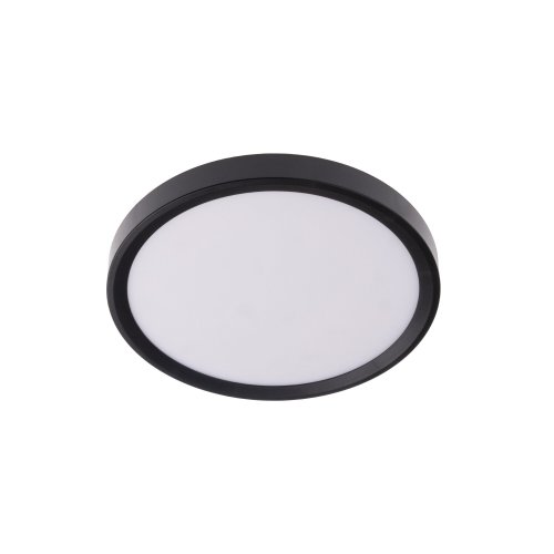 Kruhová - LED panel PANKA 24W CCT černé kulaté stropní - foto 1