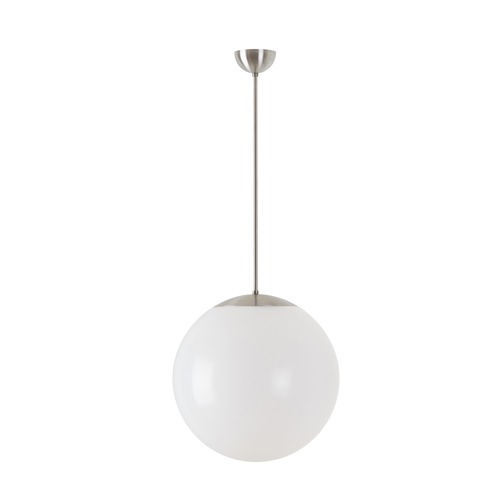 Koule - OS ISI66086 ISIS P3 PE závěsné plastové svítidlo kartáčovaná nerez / bílá IP40 3000 K 27W LED - OSMONT - foto 1