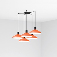 Kónická - FARO 68597-5L KOMBO 400 závěsné svítidlo, terakota, 5L - FARO