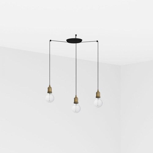 Subtilní - FARO 64137-3L ART závěsné svítidlo, starozlatá 3L - FARO - foto 1