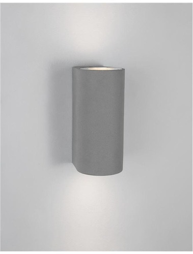 Nástěnná - NV 9790522 Venkovní nástěnné svítidlo LIDO šedý beton skleněný difuzor GU10 2x7W IP65 100-240V bez žárovky světlo nahoru a dolů - NOVA LUCE - foto 1