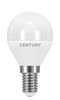 E14 - CEN ONH1G-061440 LED MINI GLOBE ONDA 6W E14 4000K 510Lm 200d 45x81mm IP20 - CENTURY
