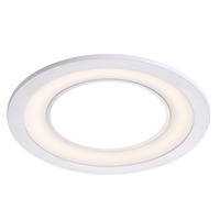 Kruhová - NOR 47660101 Clyde 15 4000K vestavné svítidlo bílá - NORDLUX