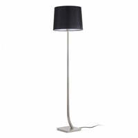 Stojací lampy - FARO 29686-09 REM matný nikl/černá stojací lampa - FARO