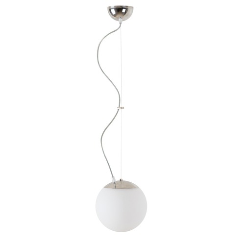 Koule - OS ISI72462 ISIS L1 PM-M závěsné plastové svítidlo nerez / bílá IP40 3000 K 8W LED - OSMONT - foto 1
