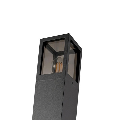 Sloupková - IMPR 730497 Deko-Light stojací svítidlo - Facado II hranaté tónované 1000mm, 1x max 20 W, E27, šedá - LIGHT IMPRESSIONS - foto 1