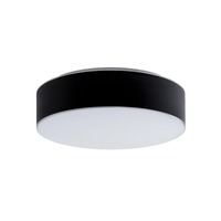 Kruhová - OS ERI67542 ERIS C3 stropní/nástěnné skleněné svítidlo bílá / černá IP43 4000 K 34W LED - OSMONT