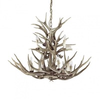Dekorativní - ILUX 113975 Závěsné svítidlo Ideal Lux Chalet SP12 113975 100cm   - IDEALLUX