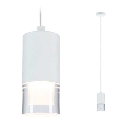Koupelnová - P 79998 LED závěsné svítidlo Kame 9W čirá/bílá - PAULMANN - foto 1