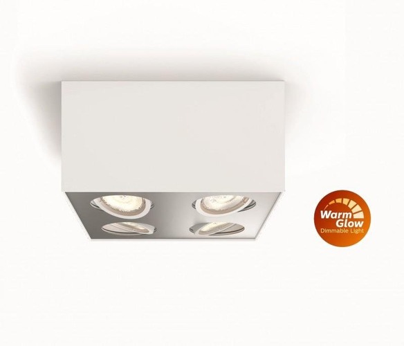 Downlight - PH 50494/31/P0 LED Bodové svítidlo Philips Box 50494/31/P0 bílé 4x4,5W - PHILIPS (915005528301) - foto 1