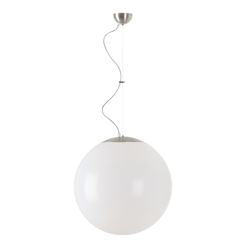 Koule - OS ISI64749 ISIS L4 PM závěsné plastové svítidlo kartáčovaná nerez / bílá IP40 4000 K 41W LED - OSMONT - foto 1