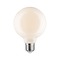 E27 - P 28624 LED Globe 95 6 W E27 opál teplá bílá stmívatelné - PAULMANN