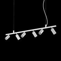 Podélná - ILUX 231433 DYNAMITE SP6 BIANCO - IDEALLUX