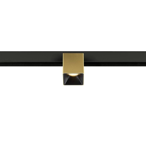 Lištové Magnetic SLV - LA 1008991 FIX-IT! 48V, DALI, úhlový, povrchová montáž, spot, 2000-3000 K, 7,4 W, 36°, zlatý / černý - BIG WHITE (SLV) - foto 1
