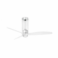 Ventilátory - FARO 33374-9 TUBE FAN M LED, transparentní, stropní LED ventilátor s DC motorem - FARO