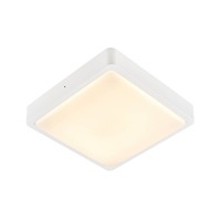 Přisazená - LA 1003451 AINOS SQUARE SENSOR Outdoor, nástěnné a stropní LED svítidlo, bílé, spínač CCT 3000/4000K - BIG WHITE (SLV)