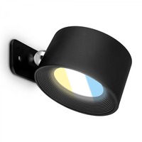 Bodová - BRILO 2599015 Tari nástěnné svítidlo bezdrátové, stmívatelné, magnetické, černá - BRILO