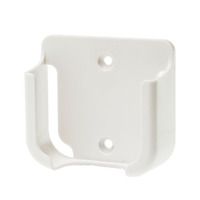 Stmívače a regulátory proužků - Bílý nástěnný držák pro dálkové ovládání