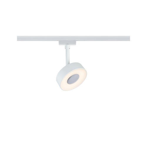 Svítidla - P 95588 URail LED lištový spot 3-krokové-stmívatelné Circle 5W 3000K stmívatelné 230V bílá - PAULMANN - foto 1