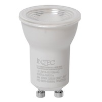 GU10/GZ10 - FAN I-LUMYA-GU10M-4F Žárovka LED GU10 Mini, 4 W, 280 lm, 6500 K, úhel 60 °, rozměry 34 x 48 mm, životnost 15 000 h, CRI 80 - FANEUROPE