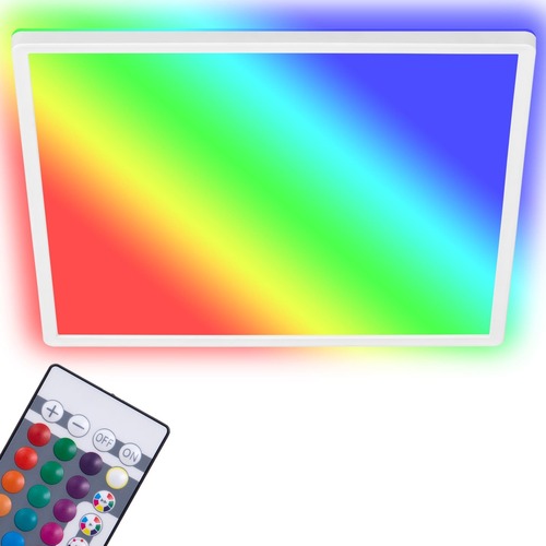 Hranatá - BRILO 7090-416 Slim svítidlo LED panel, 29,3 cm, 1850 lm, 15 W, bílé - BRILO - foto 1