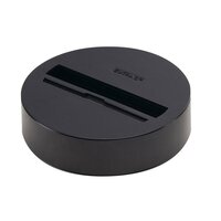 Lišty a příslušenství EUTRAC - LA 145830 Univerzální bodový výstup EUTRAC, černý, nová verze - BIG WHITE (SLV)