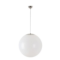 Koule - OS ISI66756 ISIS S4 PE závěsné plastové svítidlo nerez / bílá IP40 4000 K 41W LED - OSMONT