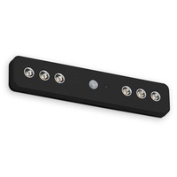 Přisazená - BRI 2268-065 LED Lero Indoor 21 cm 6x0,08W 5lm černá - BRILONER