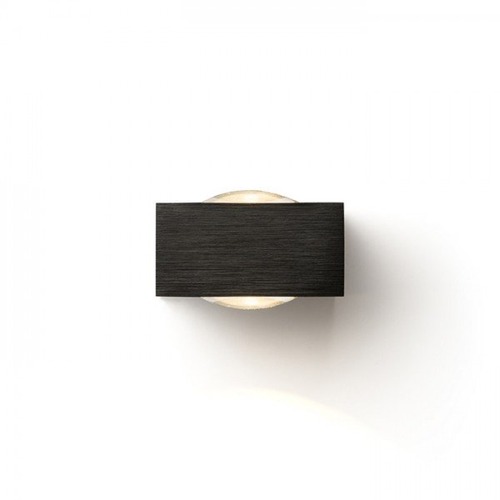 Nástěnná - RED R12832 KORSO II nástěnná černý elox 230V LED 2x3W 120° IP54 3000K - RED - DESIGN RENDL - foto 1