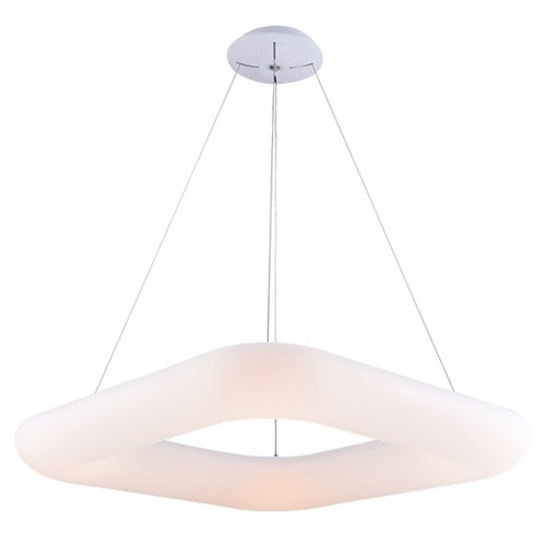 LED závěsná svítidla Optonica - LED Závěsné světlo Bílý čtverec - foto 1