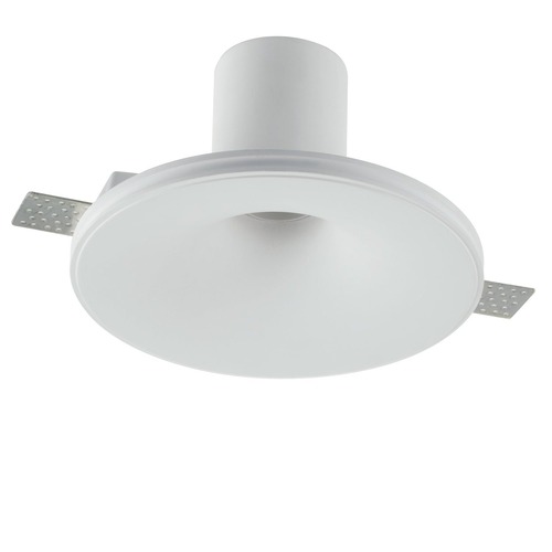 Kruhová - FAN INC-EVA-R1 Zápustné svítidlo Eva, bílá, 1 x E27, 18 x 9 cm - FANEUROPE - foto 1