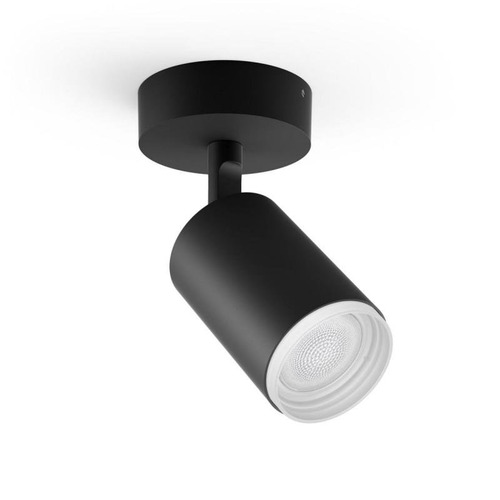 SmartHome Paul Neuhaus - PH 50631/30/P7 Hue Fugato Bluetooth SVÍTIDLO BODOVÉ GU10 5,7W 350lm 2000-6500K, černá - PHILIPS HUE (915005761201) - foto 1