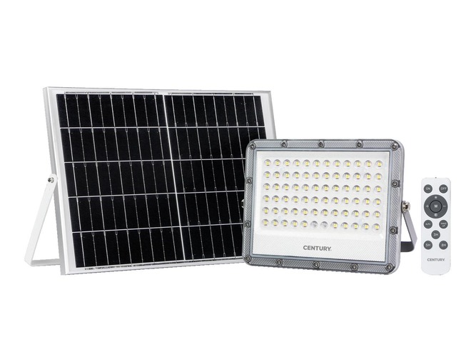 Solární - CEN SRSOL-1009040 LED reflektor SIRIO SOLARE solární 5W 4000K DIM IP65 - CENTURY - foto 1