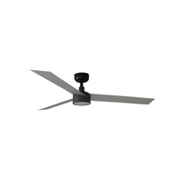 Ventilátory - FARO 34286-1TW CRUISER L LED stropní ventilátor, černá s DC motorem - FARO