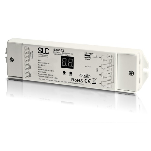 Stabilizované napětí - SLC S23002 SLC DALI DT6 Controller CV 4x5A 12-36V - TLG - foto 1