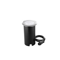 Zapuštěná - FAN LED-RUNNER-Q8-24V Venkovní svítidlo pochozí LED RUNNER DC 24 V hranaté nikl hliník 10 W 1020 lm RGBW IP67 7,5x8,5 cm - FANEUROPE