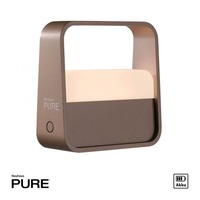 Stolní lampy dekorační - PN 4055-97 LED stolní lampa Pure Go bronz na baterie dotykový vypínač USB 2700K - PAUL NEUHAUS