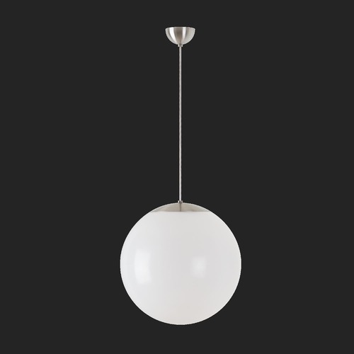 Nouzové osvětlení - OS ISI64319 ISIS S3 PM závěsné plastové svítidlo nerez broušená / bílá IP40 3000 K 27W LED nouzové kombinované 1 h (původní kód OS 64319) - OSMONT - foto 1