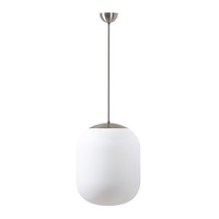 Koule - OS TAN68706 TANIA P2 závěsné skleněné svítidlo kartáčovaná nerez / bílá IP40 4000 K 41W LED DALI - OSMONT