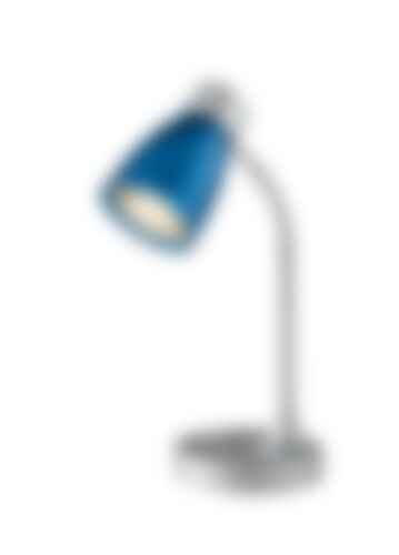 Stolní lampy dekorační - FAN LDT055ARK-BLU Stolní lampa  LDT055ARK nastavitelné modrá 1 x E14 13,5 x 36 cm - FANEUROPE - foto 1