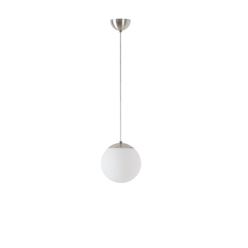 Koule - OS ISI72478 ISIS S1 PM-M závěsné plastové svítidlo kartáčovaná nerez / bílá IP40 3000 K 8W LED - OSMONT - foto 1